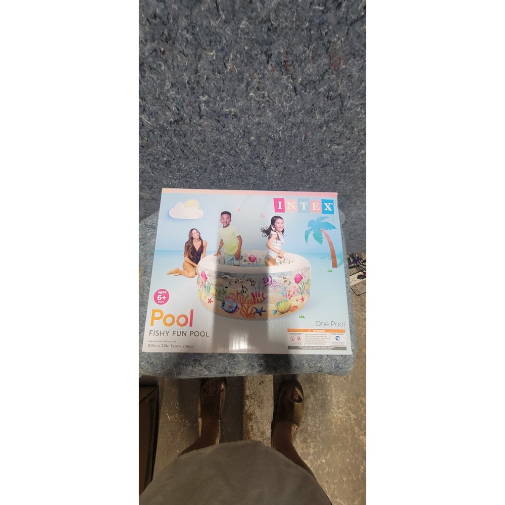 INTEX Fishy Fun Pool NWT